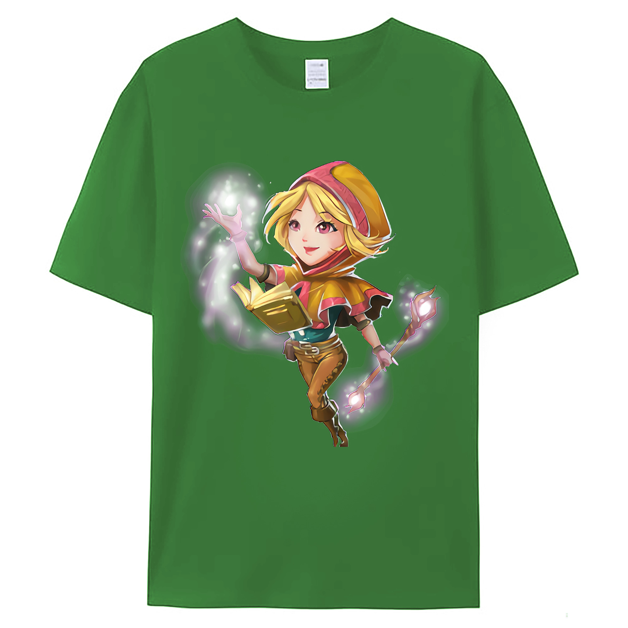 （画像用） リーグ・オブ・レジェンド League of Legends LOL レディースカジュアルプリントTシャツ（綿100％）